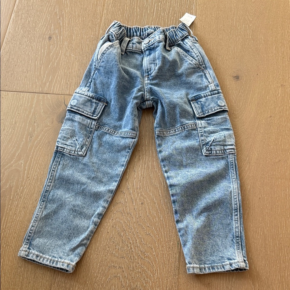 GAP Kids Light Blue Cargo Jeans
